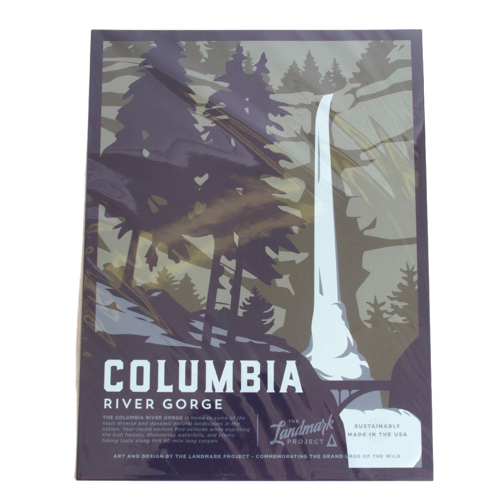 PNW/Oregon Spirit, The Landmark Project, Posters, Gifts, 12"x16", Columbia River Gorge, 639141